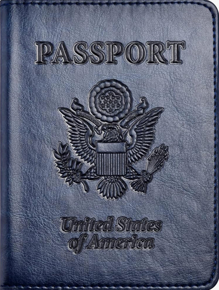 Custom junk passport cover
