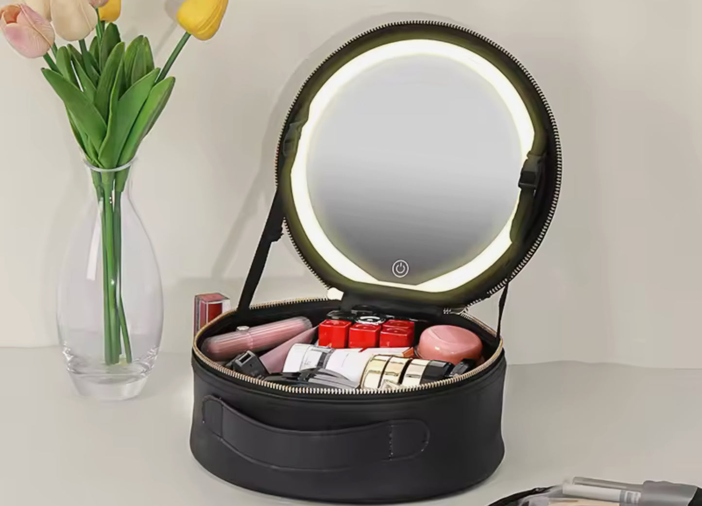 Medium junk led make up case