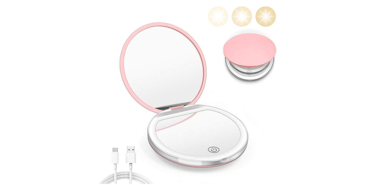 Custom portable Led mirror