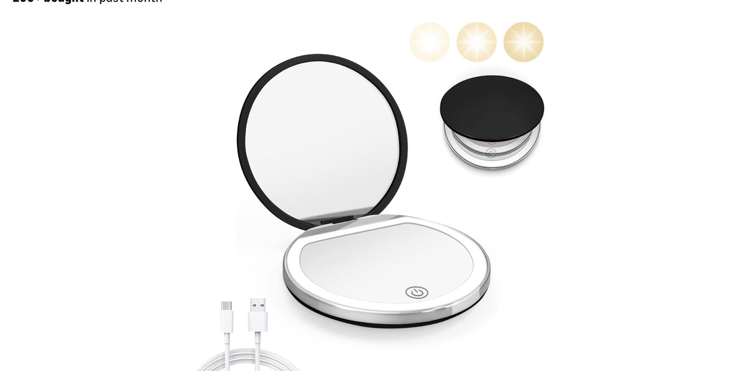 Custom portable Led mirror